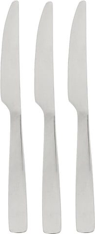 Hampton Forge Austin Set of 3 Dinner Knives, 0.60 LB, Metallic