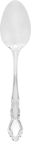 Oneida Dover Fine Flatware Teaspoons, Set of 4 , 18/10 Stainless Steel, Silverware Set, Dishwasher Safe