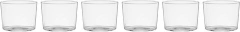 Oneida Clear Stackables Short Glasses, Set Of 6, 6 Count