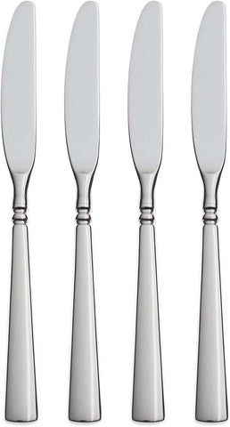 Oneida 2267004F Easton Fine Flatware Dinner Knives, Set Of 4, Metallic