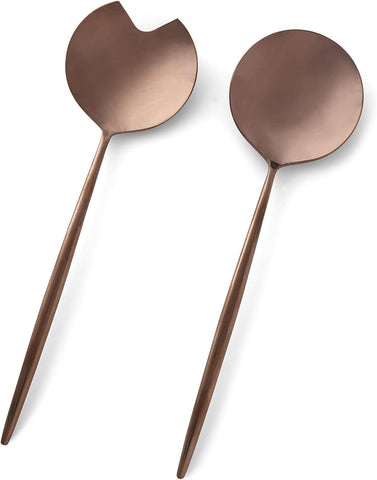 Cambridge Silversmiths Gaze Copper Mirror 2-Piece Serving Set