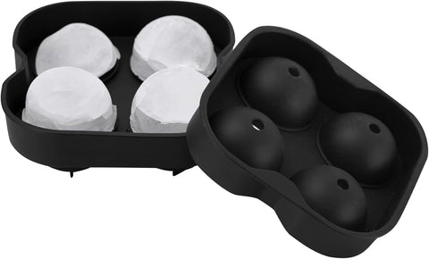 Cambridge 9467Imtw Round Black Silicone Extra Large Ice Mold