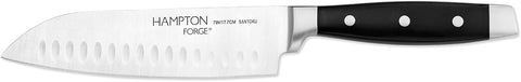 Hampton Signature ? Continental ? 7" Santoku Knife ? Black