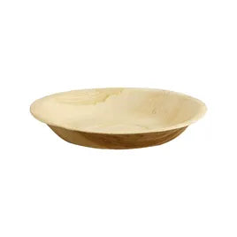 Bowl 7X1 IN Palm Leaf Natural Round Microwave Safe Freezer Safe Oven Safe 25 Count/Pack 4 Packs/Case 100 Count/Case