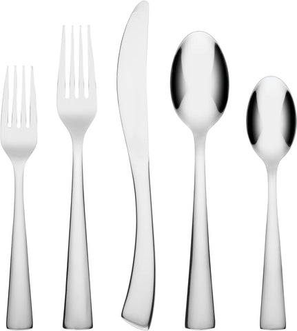 Cambridge 324120CSLG12 Aladin Mirror 20-Piece Flatware Set