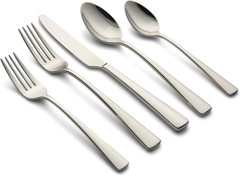 Cambridge Silversmiths Cerys Mirror 20-Piece Flatware Set, Service for 4