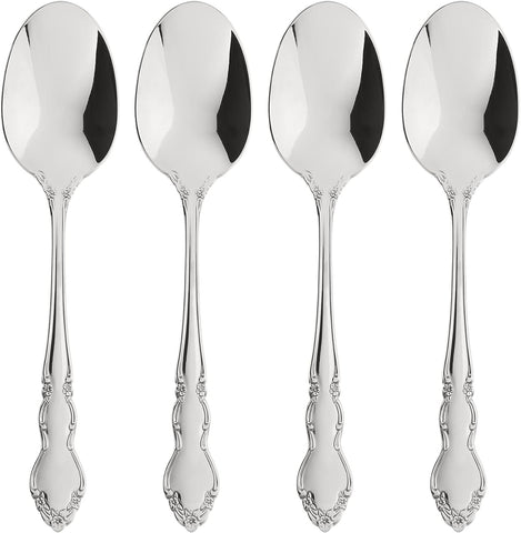 Oneida 2766004C Dover Fine Flatware Dinner Spoons, Set Of 4