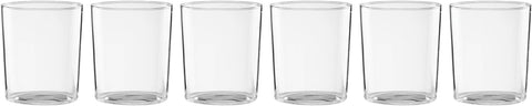 Oneida Clear Stackables Tall Glasses, Set Of 6, 6 Count