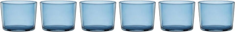 Oneida Blue Stackables Short Glasses, Set Of 6, 6 Count