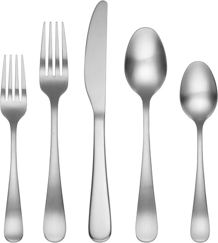 Cambridge Silversmiths Rhiannon Satin 45-Piece Flatware Set