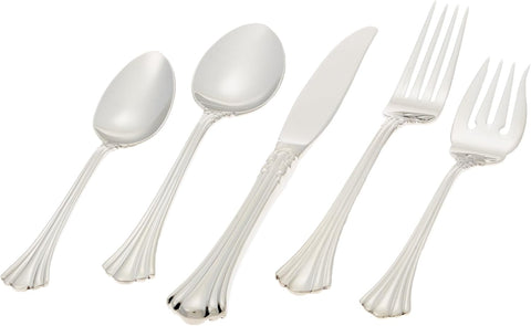 Reed & Barton 1800 5Pc Flatware Place Setting, 5 Piece, Silver