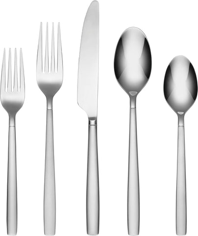 Cambridge Brogan Sand Piece Flatware Set, 20 Count, No Color