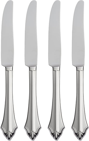 Oneida Kenwood Fine Flatware Dinner Knives, 0.80 LB, Metallic