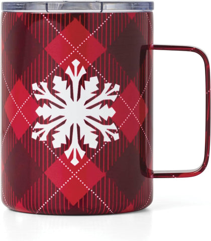 Cambridge Coffee Mug, 1-Piece, Red Plaid