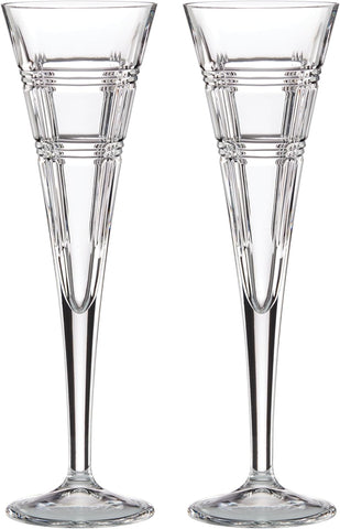 Reed & Barton 894880 Hudson Toasting Flute Pair