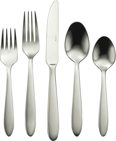 Oneida Mooncrest 20-Piece Flatware Set, Service for 4, Silver