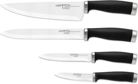 Hampton Forge Epicure?4PieceKnife Set, Stainless Steel