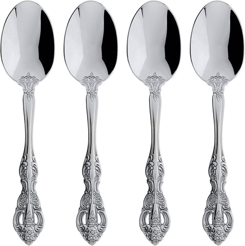 Oneida 2765004C Michelangelo Fine Flatware Dinner Spoons, Set Of 4