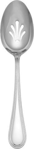 Reed & Barton Lyndon Pierced Buffet Spoon, 0.65 LB, Metallic