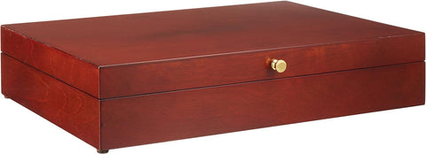 Reed & Barton 50Mb Eureka Mahogany Flatware Chest