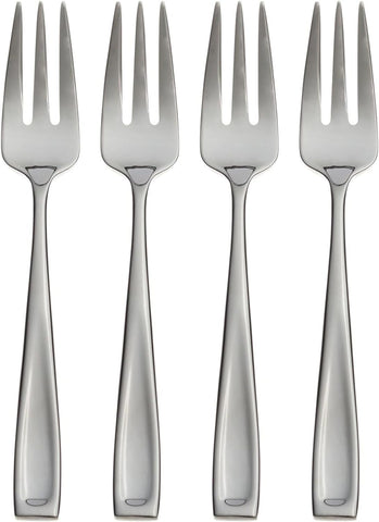 Oneida T711004O Moda Fine Flatware Cocktail Forks, Set Of 4