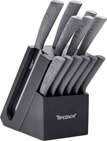 Hampton Forge Tomodachi HMC01B612L Raintree Ash ? 13 Piece Knife Block Set