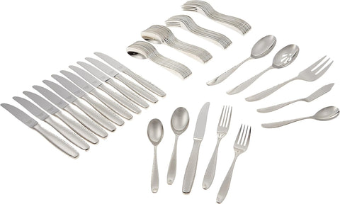 Reed & Barton Palmer 65pc Flatware Set, 65 Piece, Silver