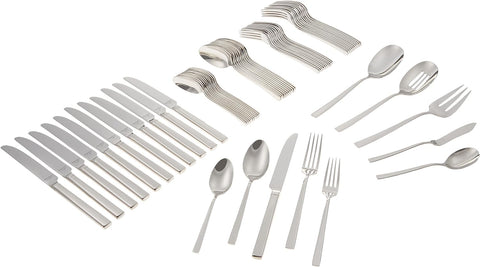 Reed & Barton Cole 65Pc Flatware Set, 65 Piece, Silver