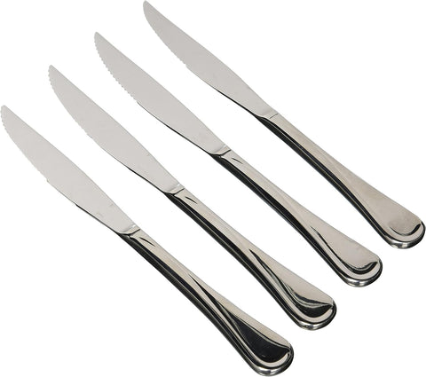 Oneida Flight Steak Knives, Set of 4, Silver