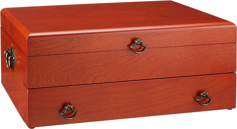 Reed & Barton 44C Bristol Cherry Finish Flatware Chest