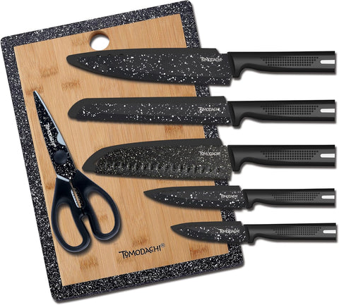 HAMPTON FORGE Black Akita 12 Piece Cutlery Prep Set, 4.10 LB