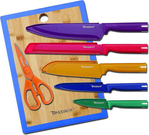 Hampton Forge Akita Colors 12 Piece Cutlery Prep Set, 3.65 LB, Multicolor