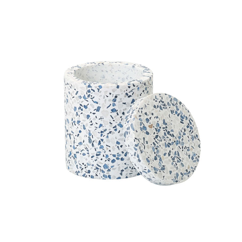 Terrazzo Cotton Ball Holder