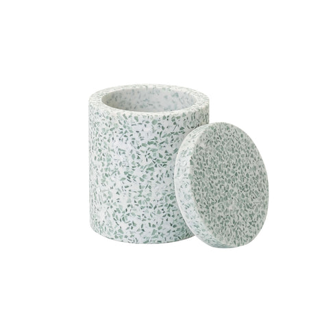 Terrazzo Cotton Ball Holder