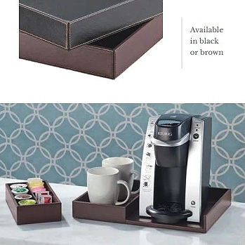 Accessories for the Room - Melrose Trays & Coffee Caddies