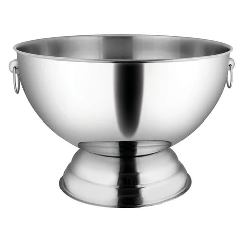 Stainless Steel Punch Bowl With Handles