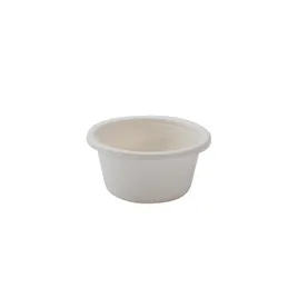 Conserveware Souffle & Portion Cup 2 OZ Molded Fiber White Round 2500/Case