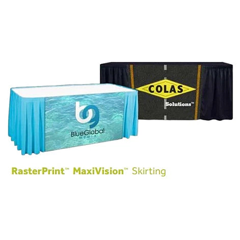 Table Cloths, Skirting- RasterPrint - MaxiVision