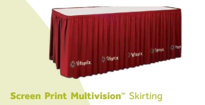 Table Cloths, Skirting - Screen Print MultiVision